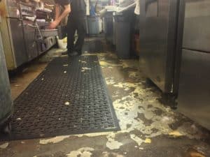 Commercial Kitchen Rubber Flooring
