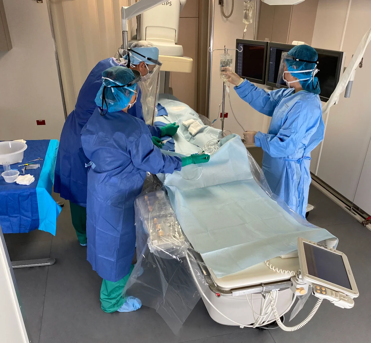 Eco-Grip healthcare flooring installed in a medical facility